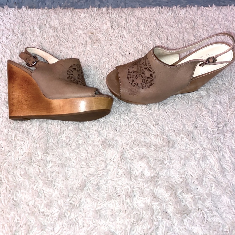 Coach wedge sandals
